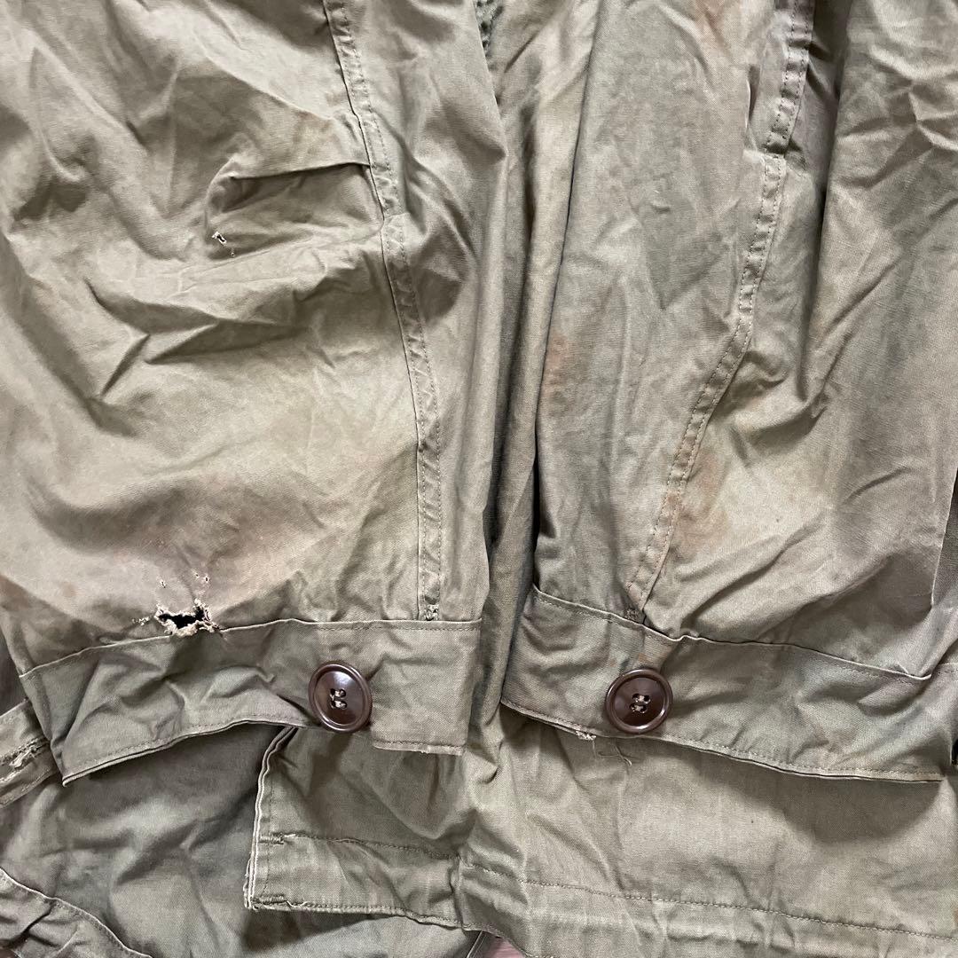 希少 50s M-51 フィッシュテールパーカ ライナー付 ステンシル USMC