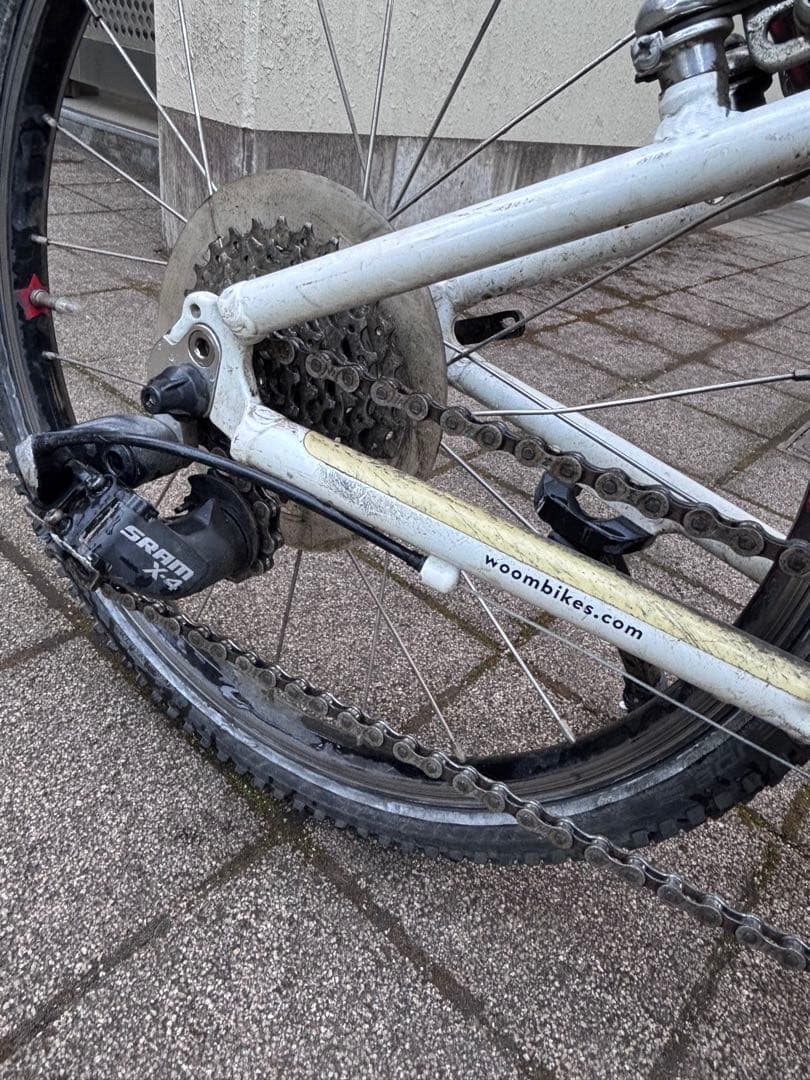 海外自転車　Woom bike 4 子供用自転車　20インチ　変速　難あり