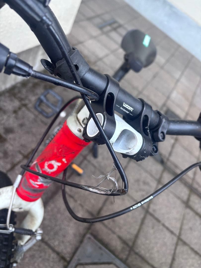海外自転車　Woom bike 4 子供用自転車　20インチ　変速　難あり