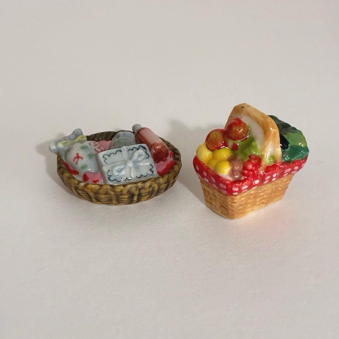 フランスのマルシェ　レア　フェーブ　ヴィンテージ　陶器　フランス　ミニチュア