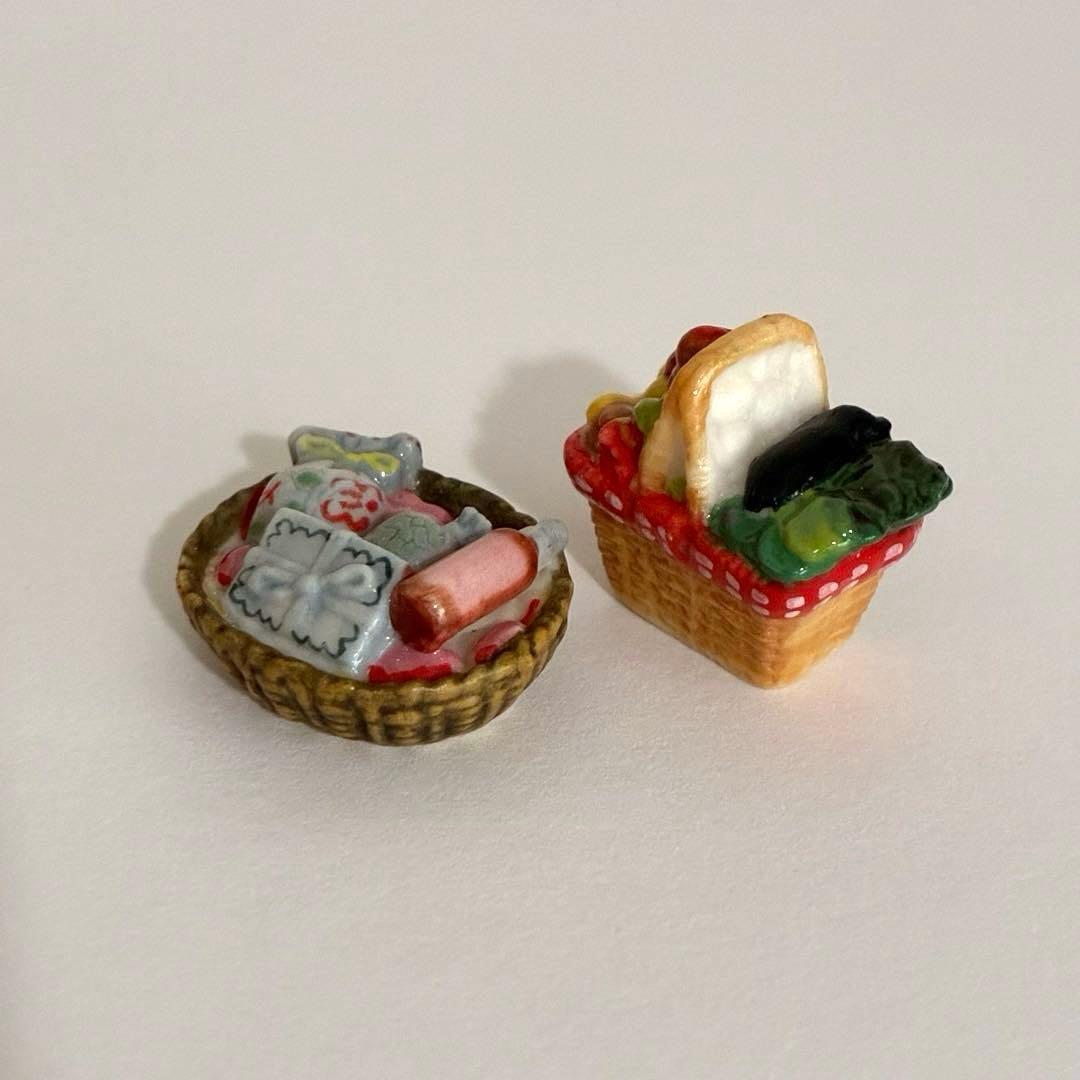 フランスのマルシェ　レア　フェーブ　ヴィンテージ　陶器　フランス　ミニチュア
