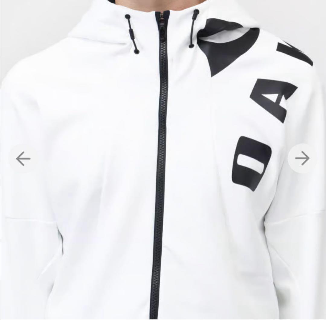 新品　オークリー　メンズ　トレーニングジャケット　ストレッチ　フード　2XL
