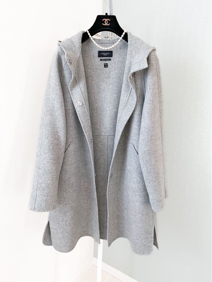★美品★マックスマーラWeekend MaxMara フーデッドコート★