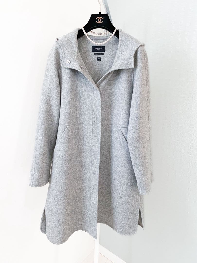 ★美品★マックスマーラWeekend MaxMara フーデッドコート★