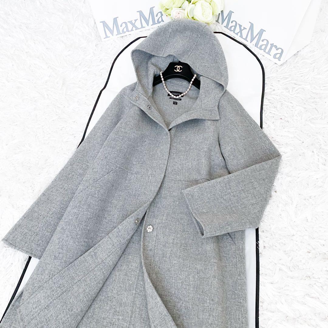 ★美品★マックスマーラWeekend MaxMara フーデッドコート★