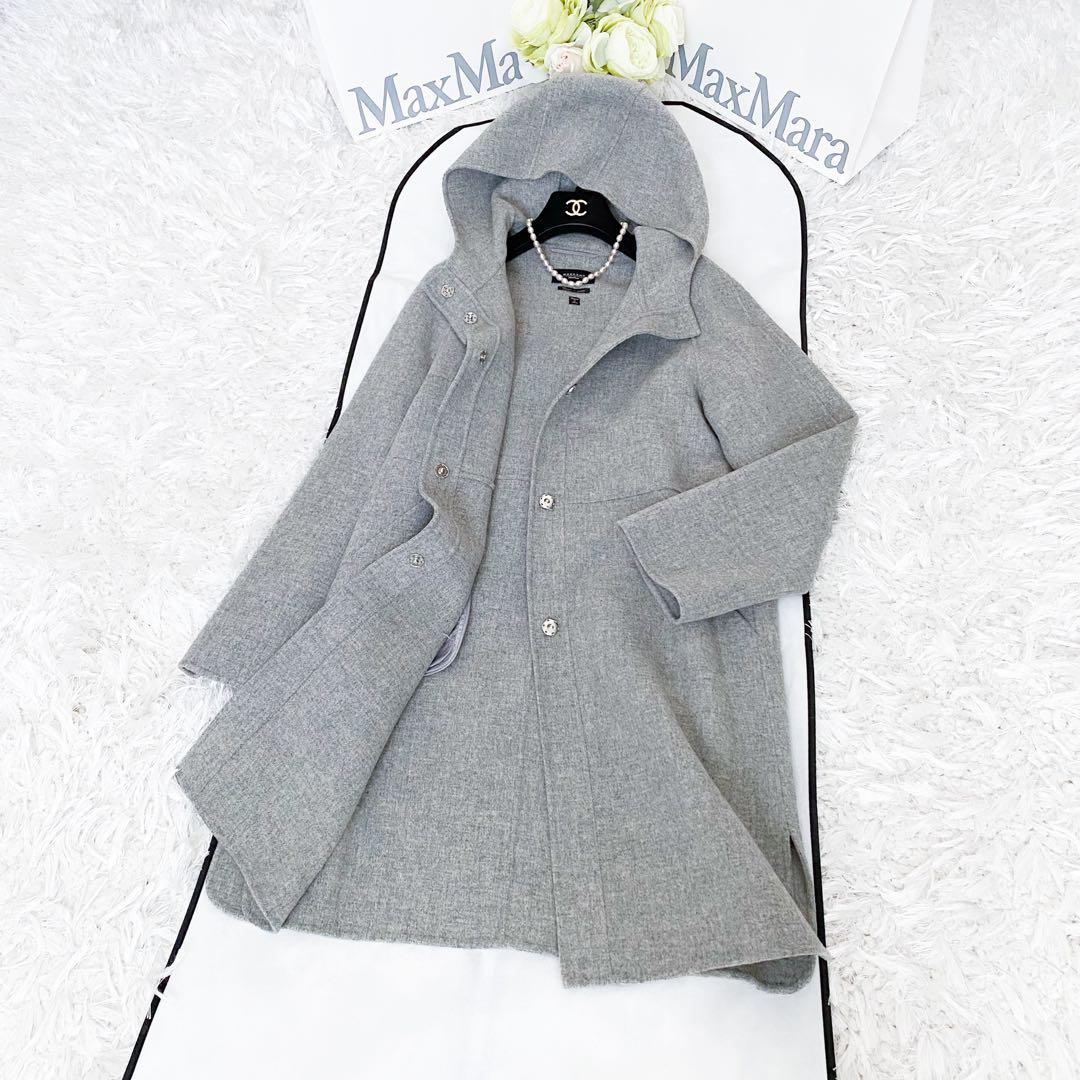 ★美品★マックスマーラWeekend MaxMara フーデッドコート★