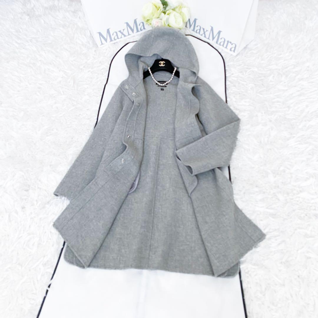 ★美品★マックスマーラWeekend MaxMara フーデッドコート★