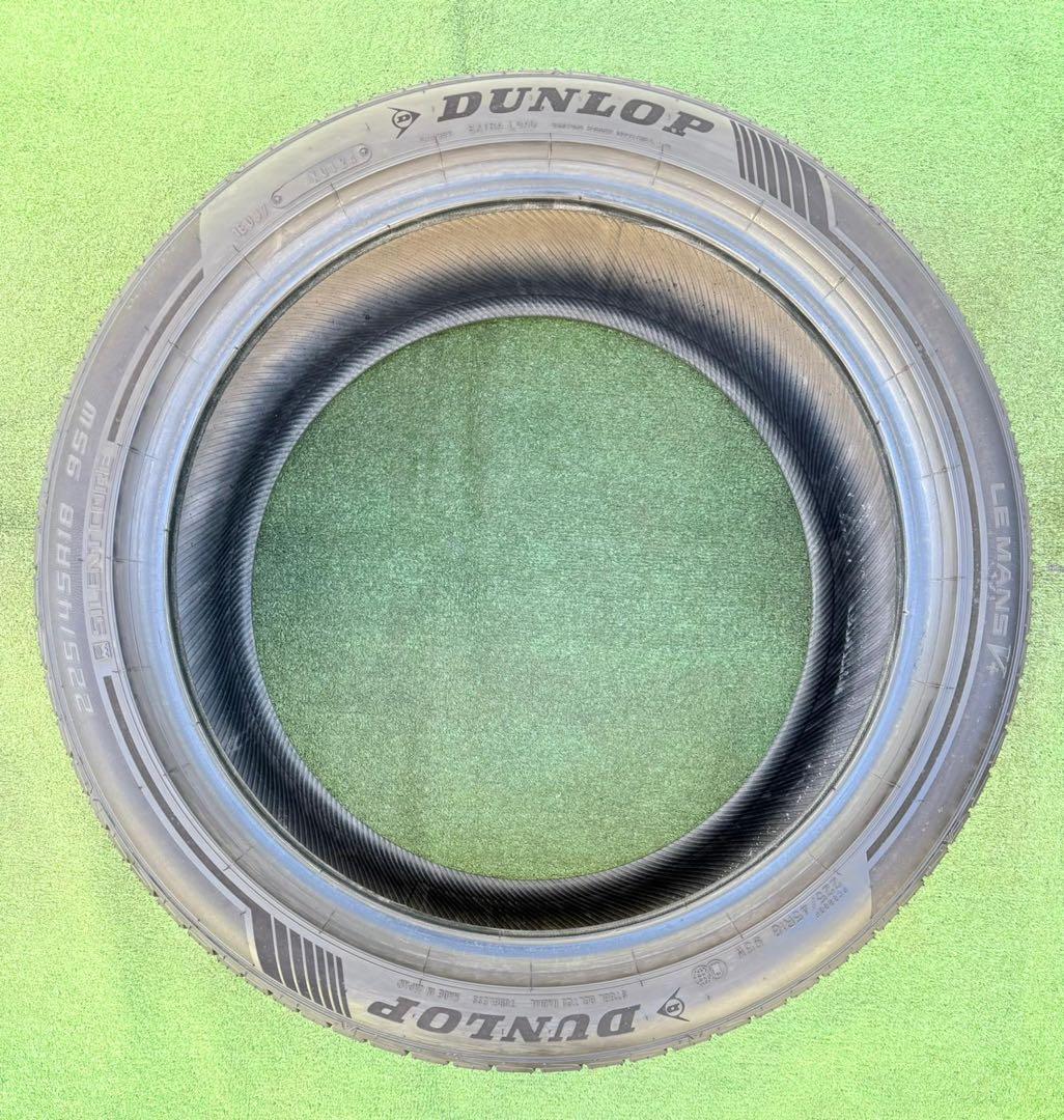 ダンロップ ルマン5プラス．225/45R18.24年製．9.5分山．2本セット