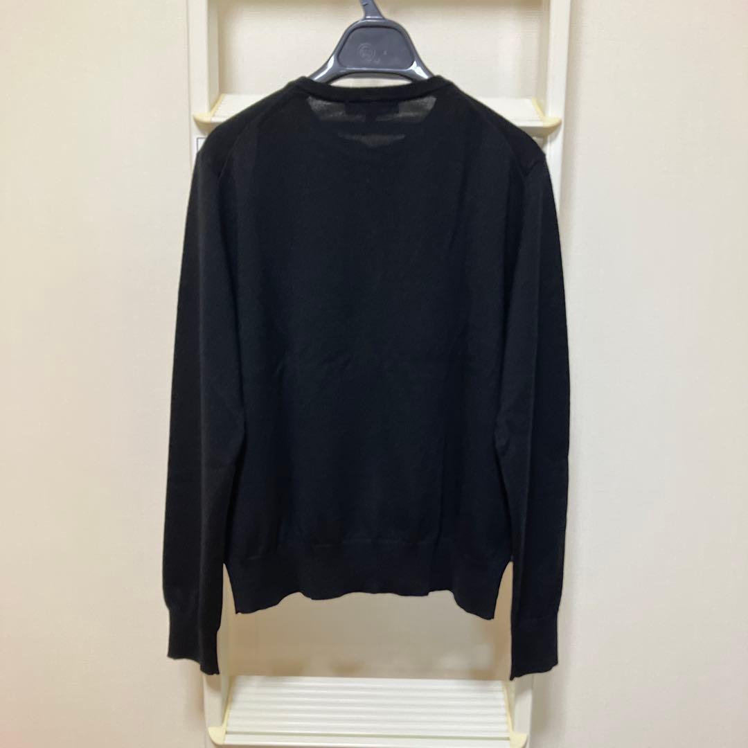 UNTITLED 2024AW 未使用 ウール クルーネックニットカーディガン