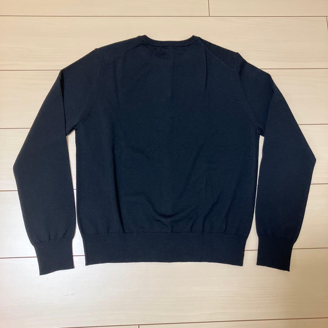 UNTITLED 2024AW 未使用 ウール クルーネックニットカーディガン