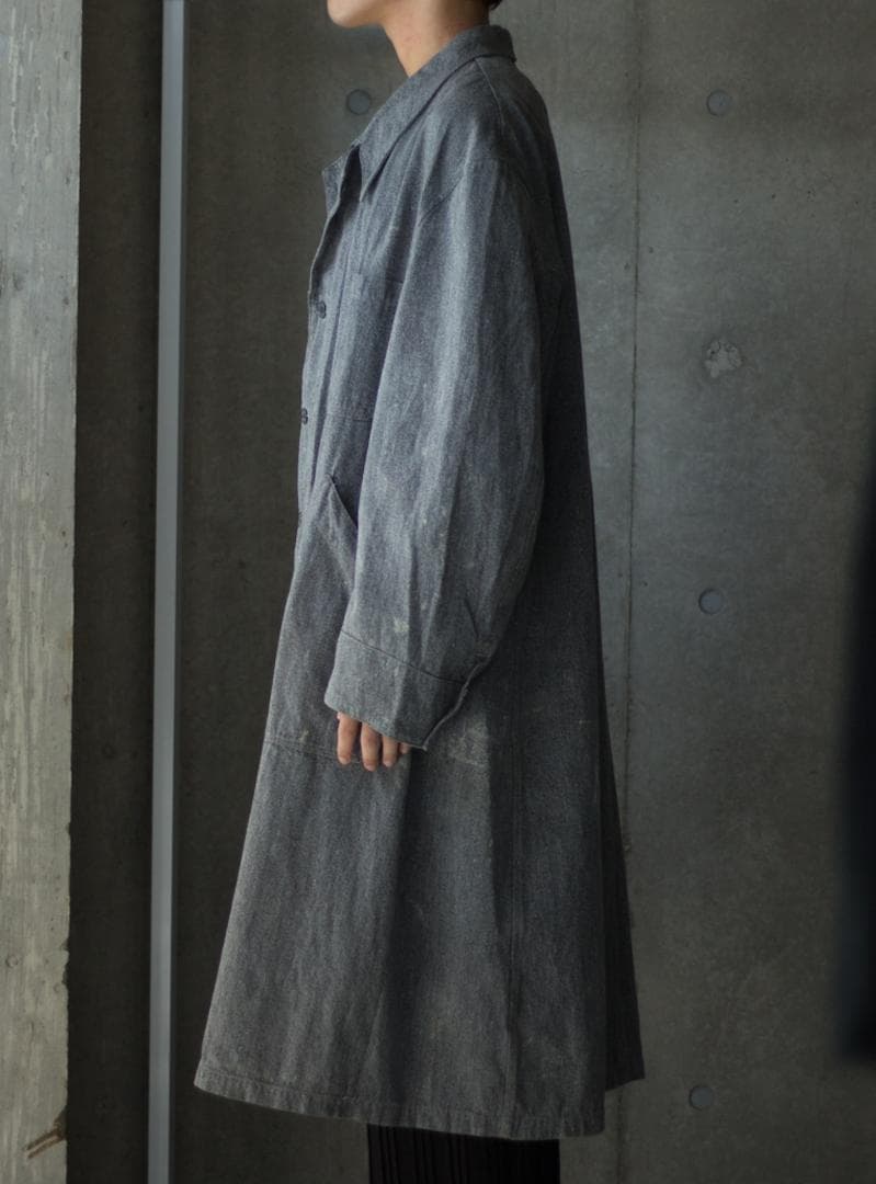 ジャケット・アウター 1950s Black chambray atelier coat