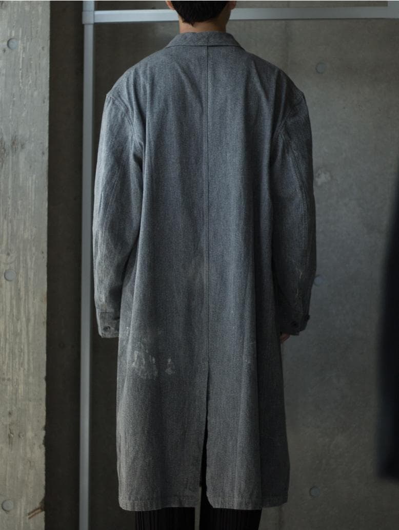 ジャケット・アウター 1950s Black chambray atelier coat