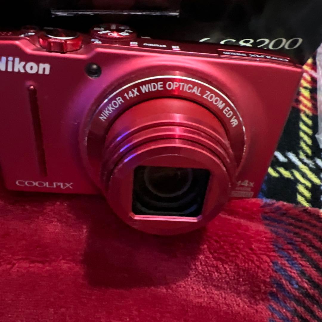 NikonCOOLPIX S8200 ブリリアントレッド