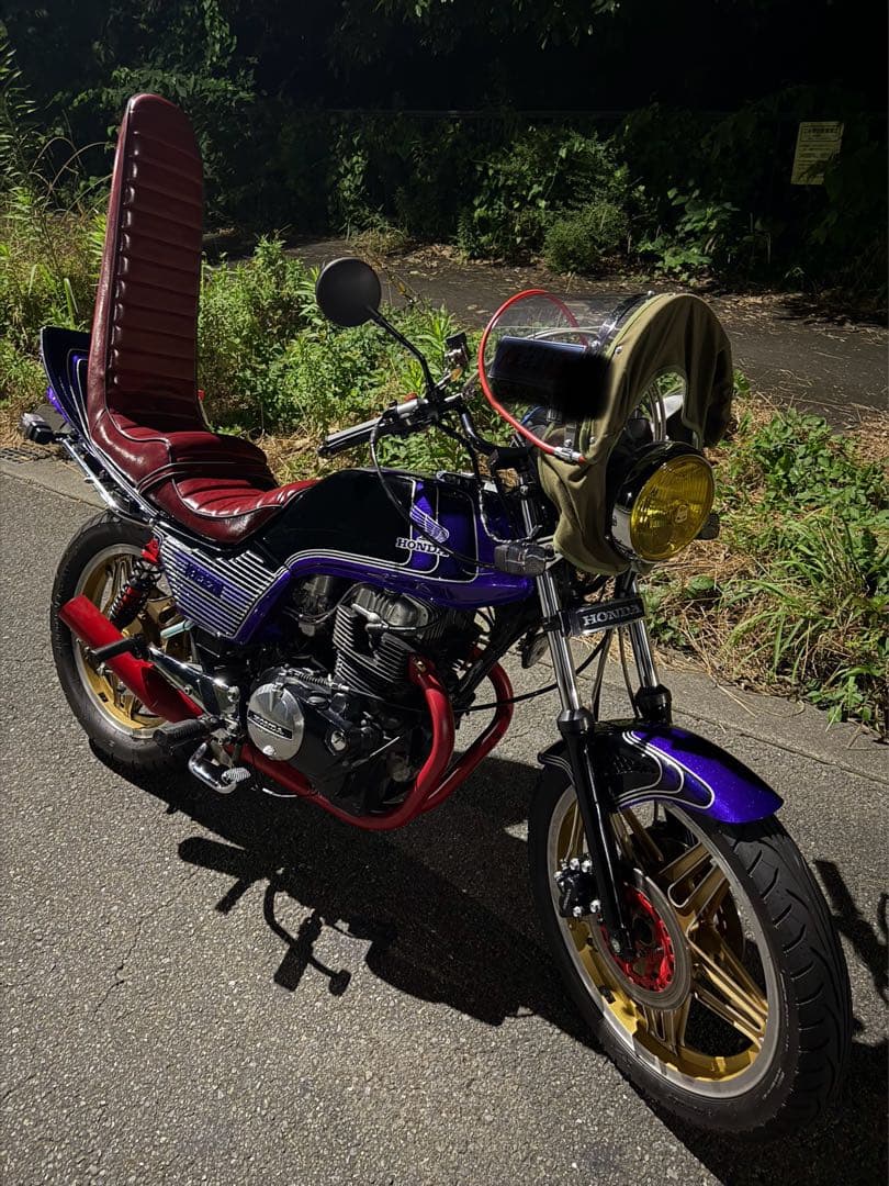 hawk3 cb250n cb400n シート