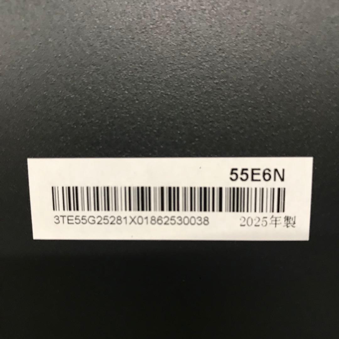 ハイセンス 55インチ 4K 液晶テレビ 55E6N TV
