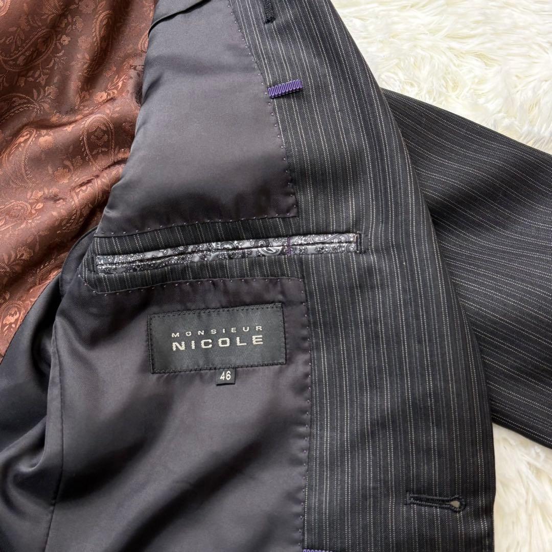 美品 MONSIEUR NICOLE フォーマル4点セット メンズM スーツ