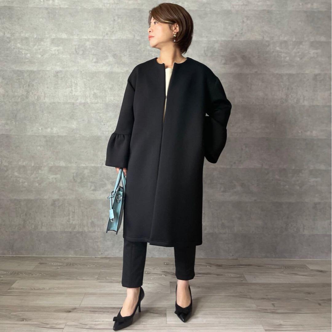 【17980円】完売keepmyclosetすっきりノーカラーコート セレモニー