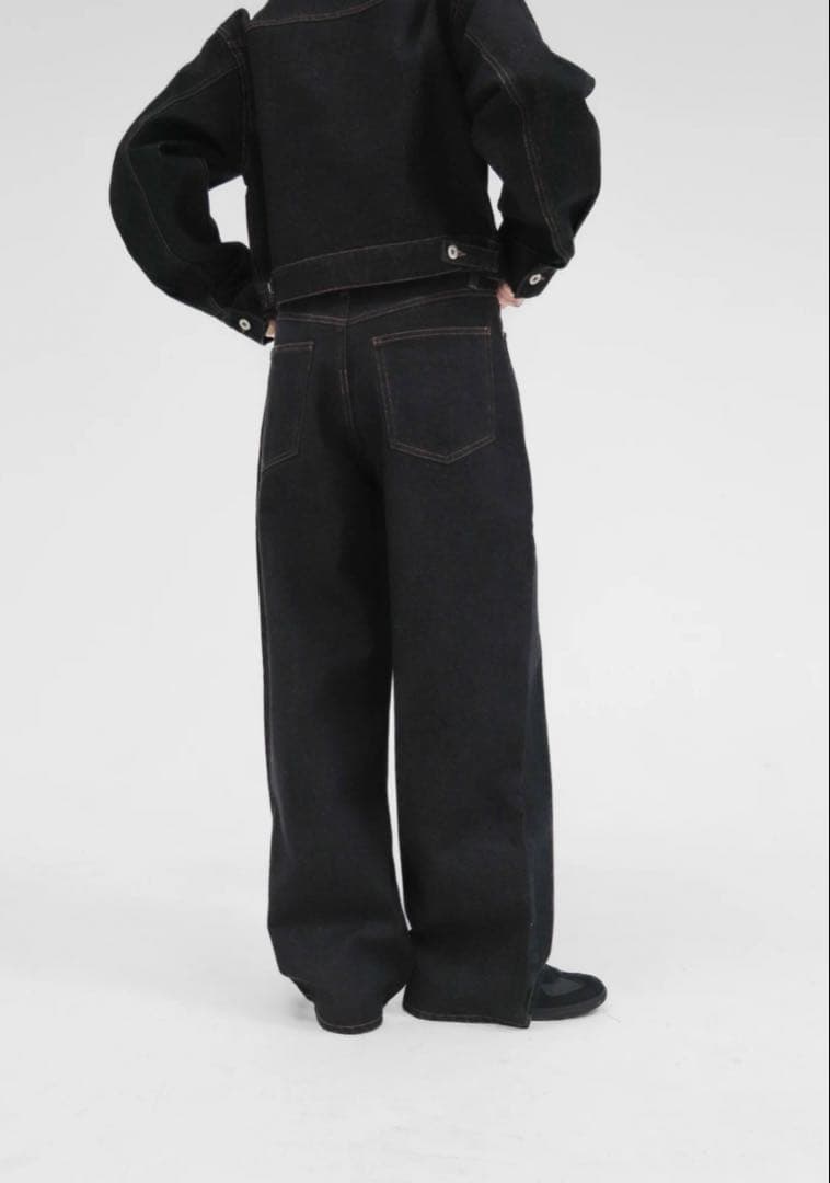 パンツ W Loop Straight Denim