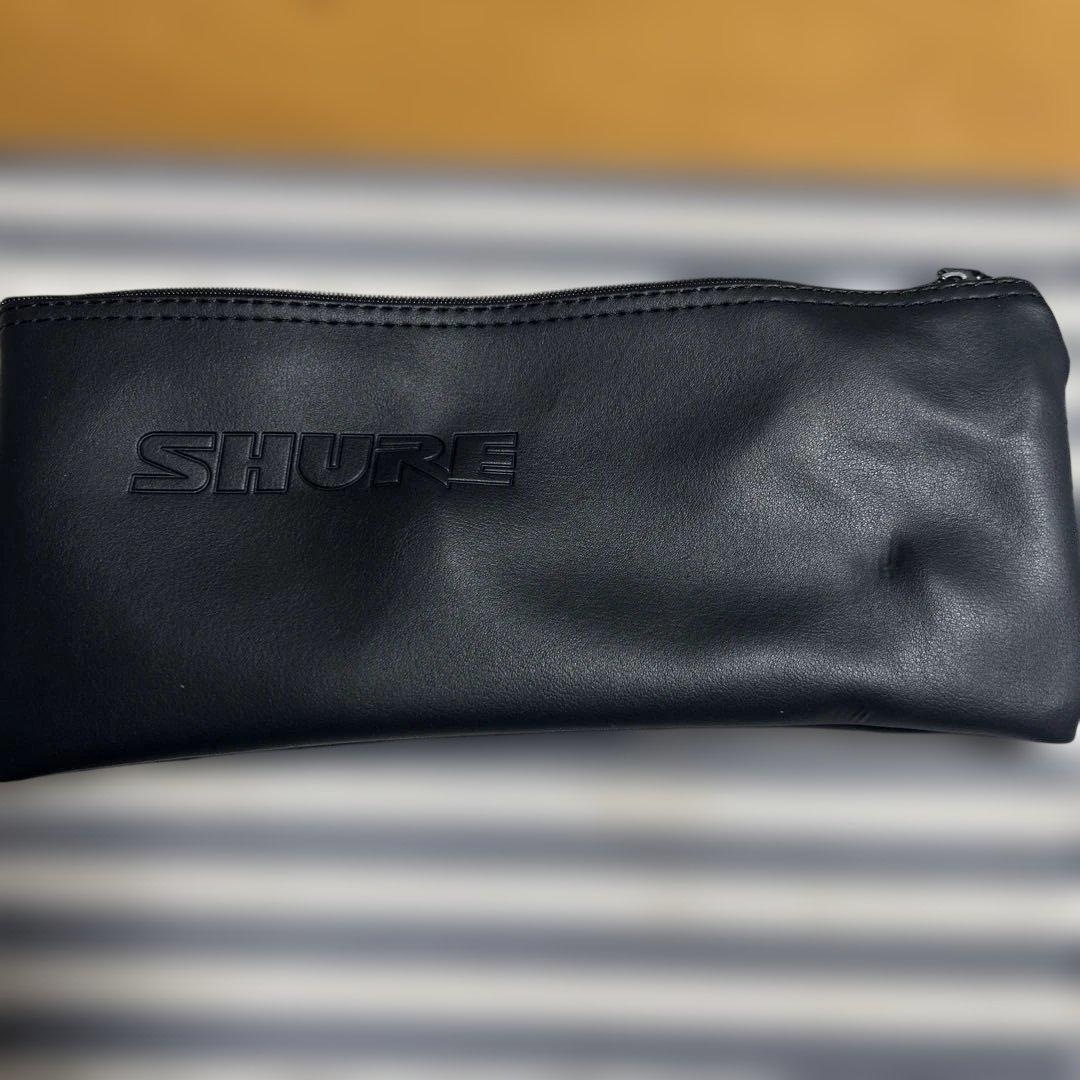 SHURE SM58 ダイナミックマイク　ポーチ付き