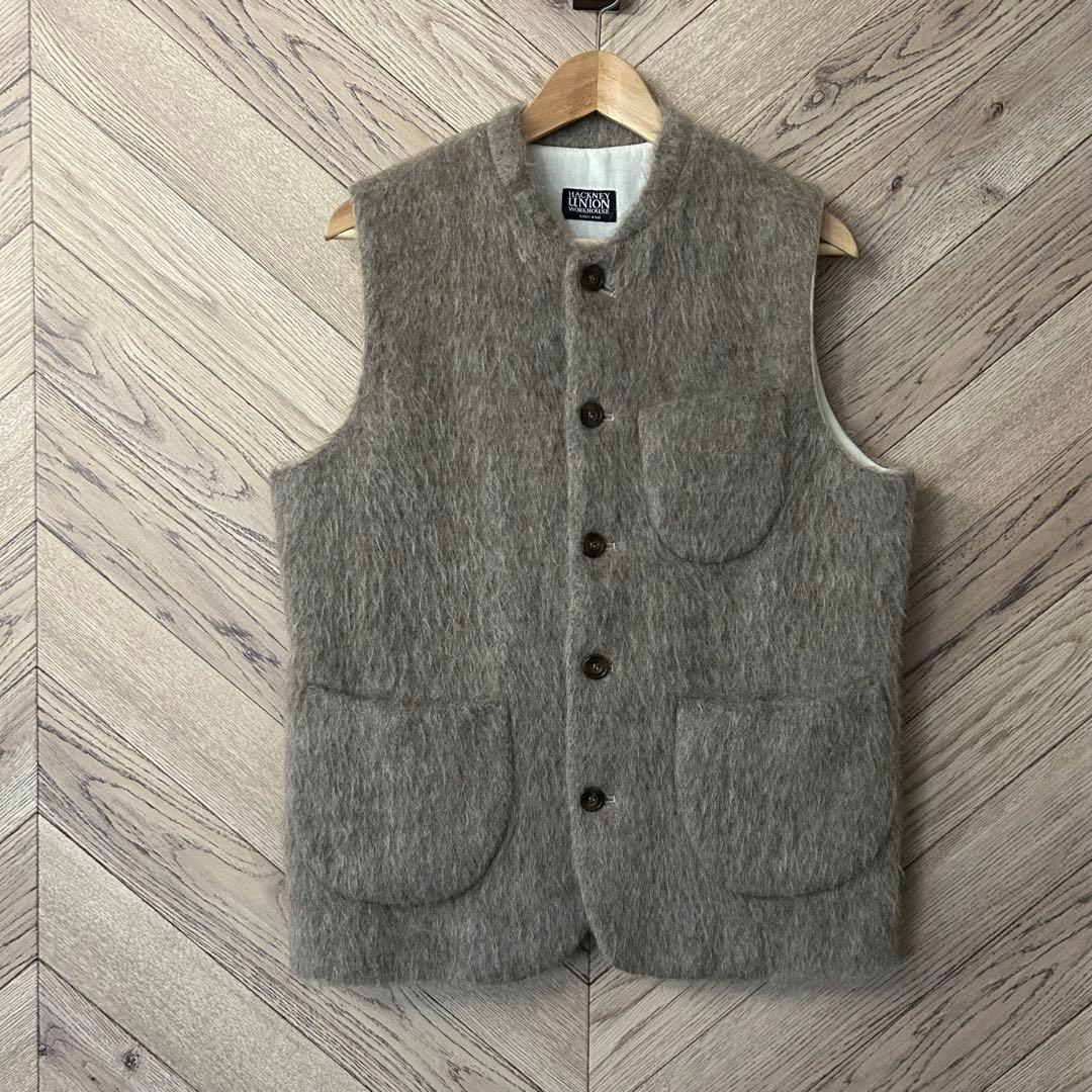 HACKNEY UNION WORKHOUSE デッドストックモヘア　ベスト