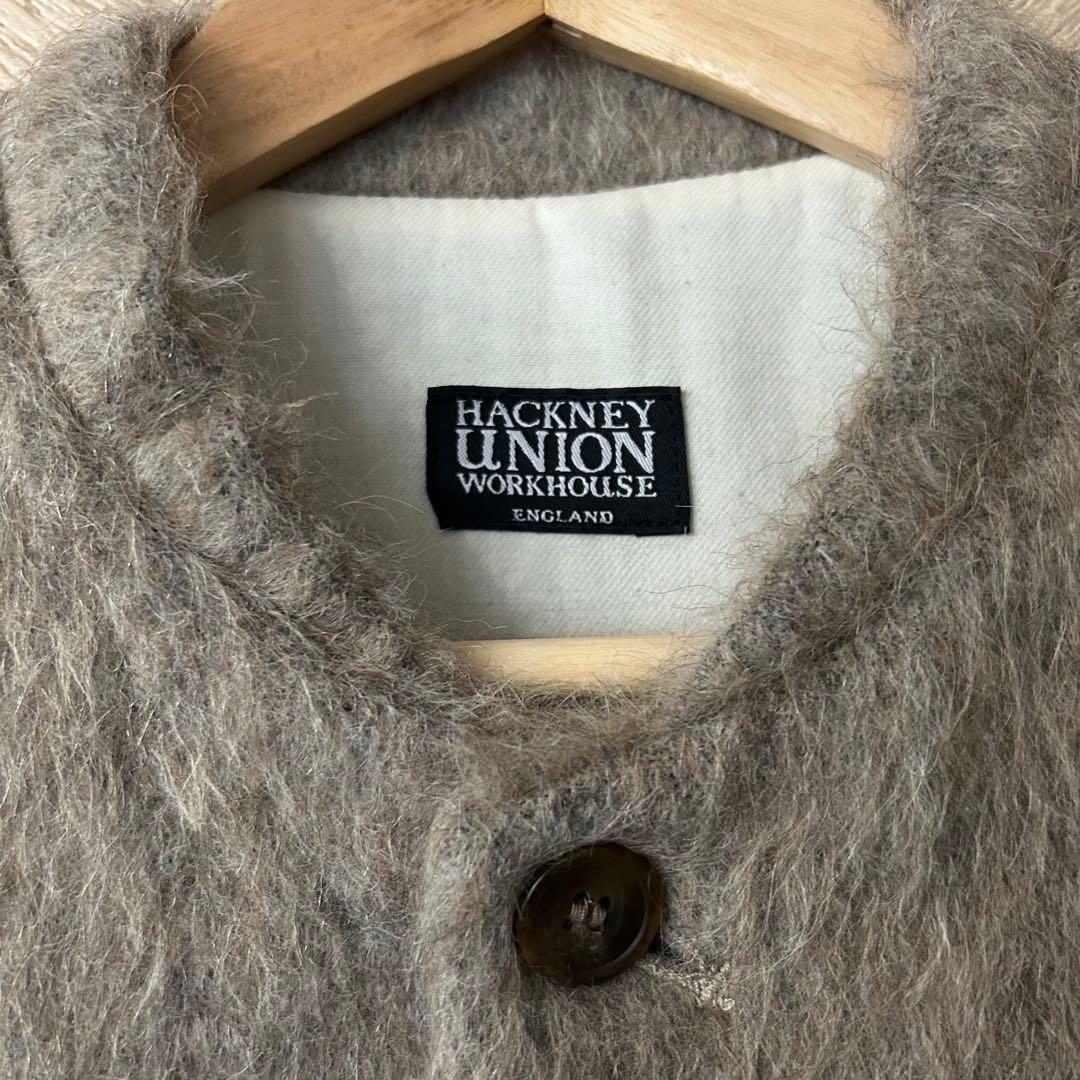 HACKNEY UNION WORKHOUSE デッドストックモヘア　ベスト