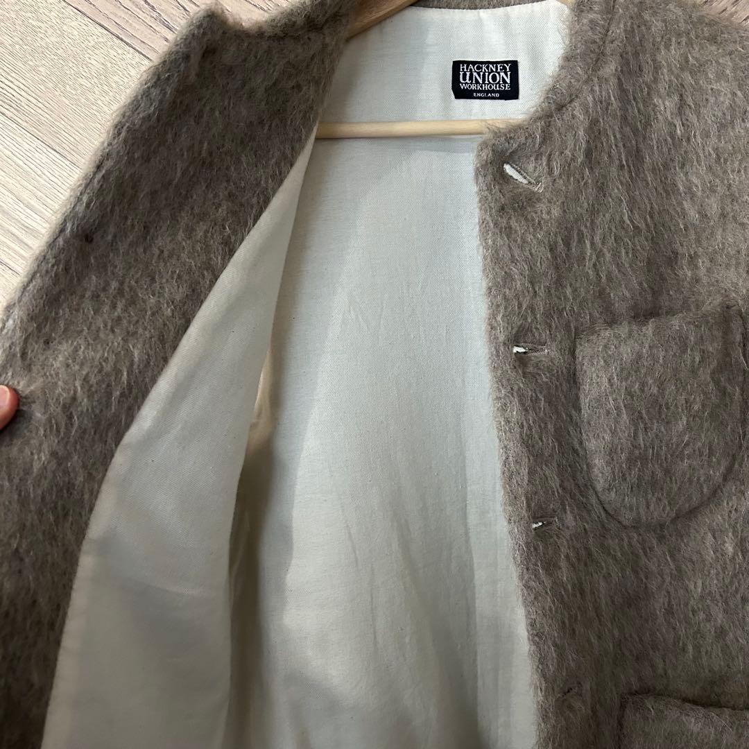HACKNEY UNION WORKHOUSE デッドストックモヘア　ベスト