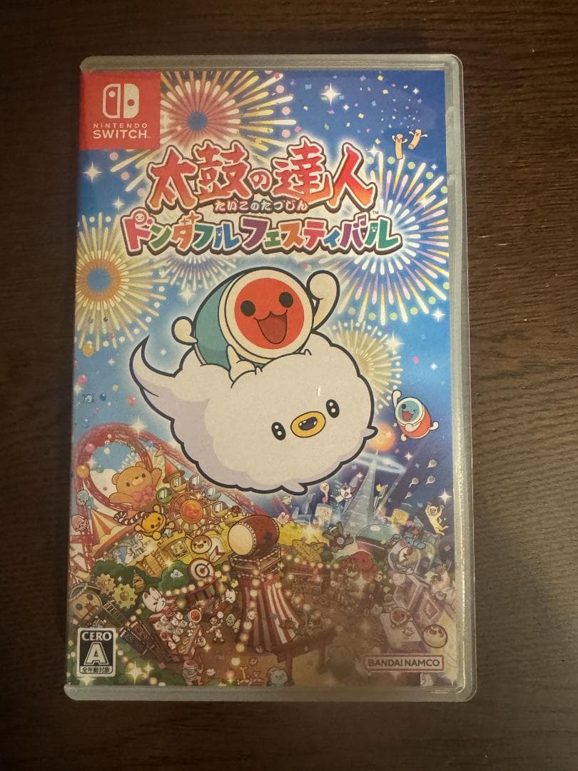 太鼓の達人　ソフトとコントローラーのセット　ドンダフルフェスティバル
