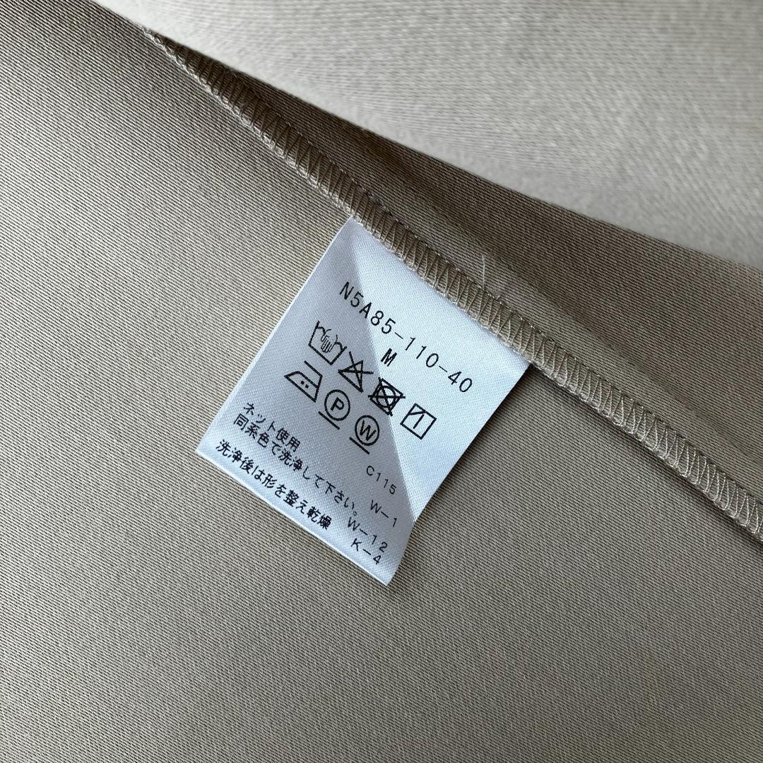 極美品✨　キャストコロン　ノーカラートレンチコート　ベージュ　880