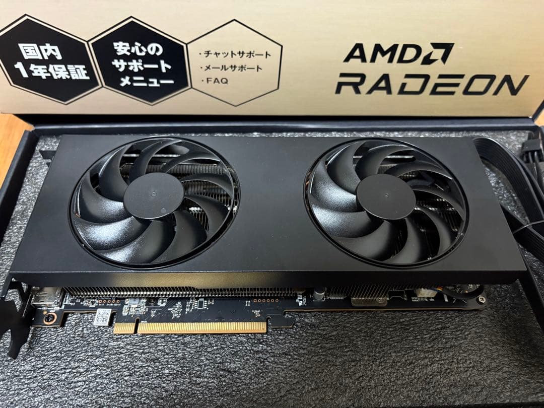 Radeon RX 7800 XT 16GB 動作確認済 / 半年使用