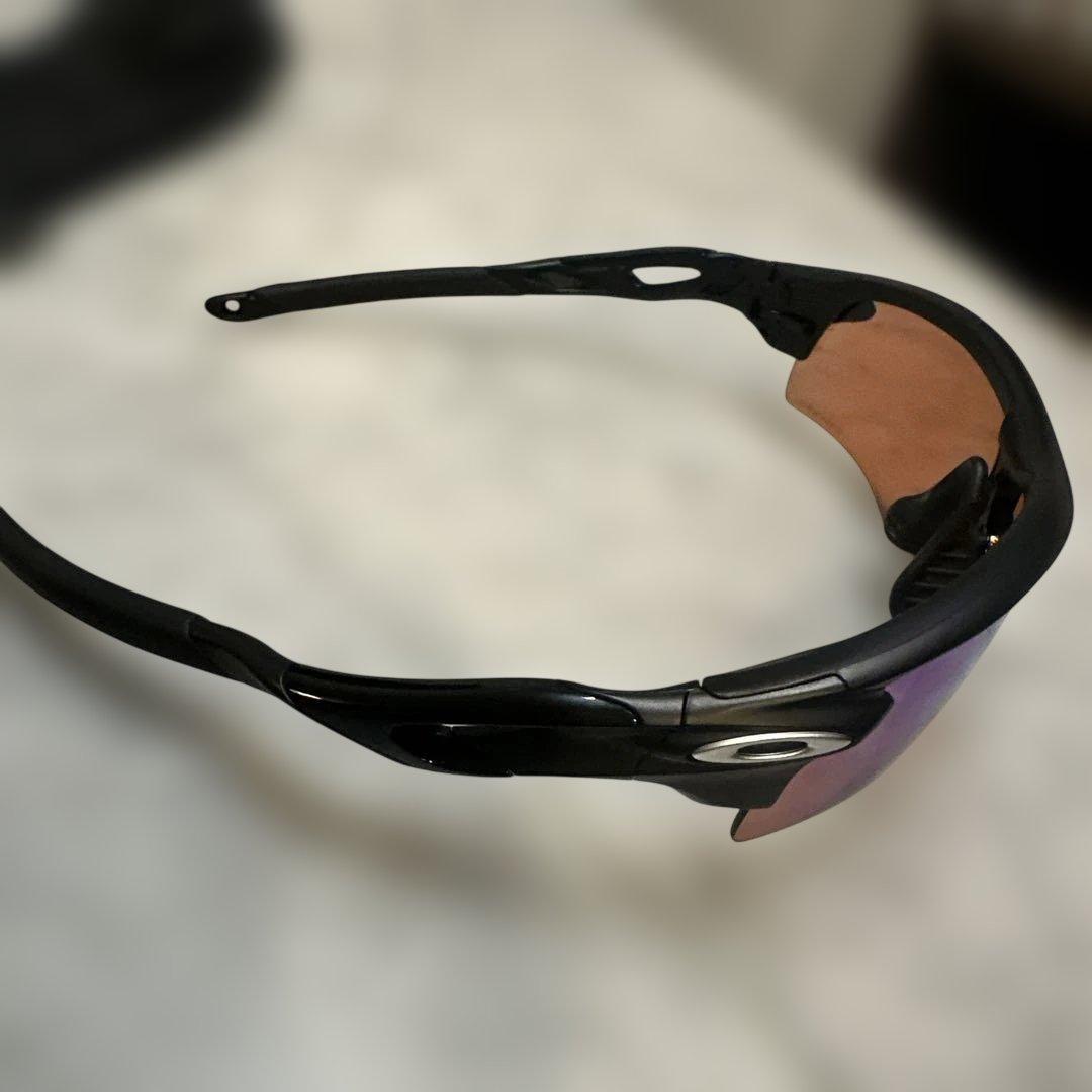 Oakley スポーツサングラス ブルーオレンジ