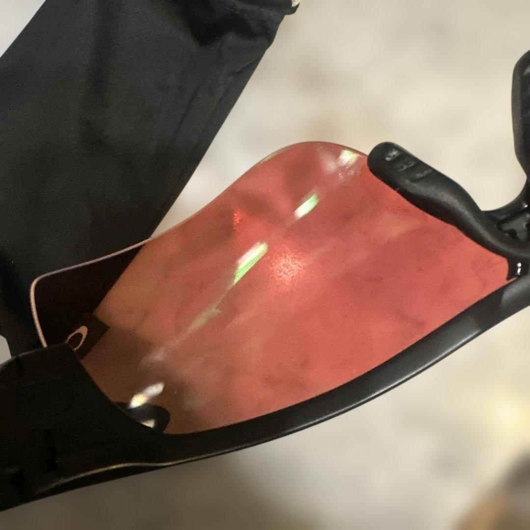 Oakley スポーツサングラス ブルーオレンジ
