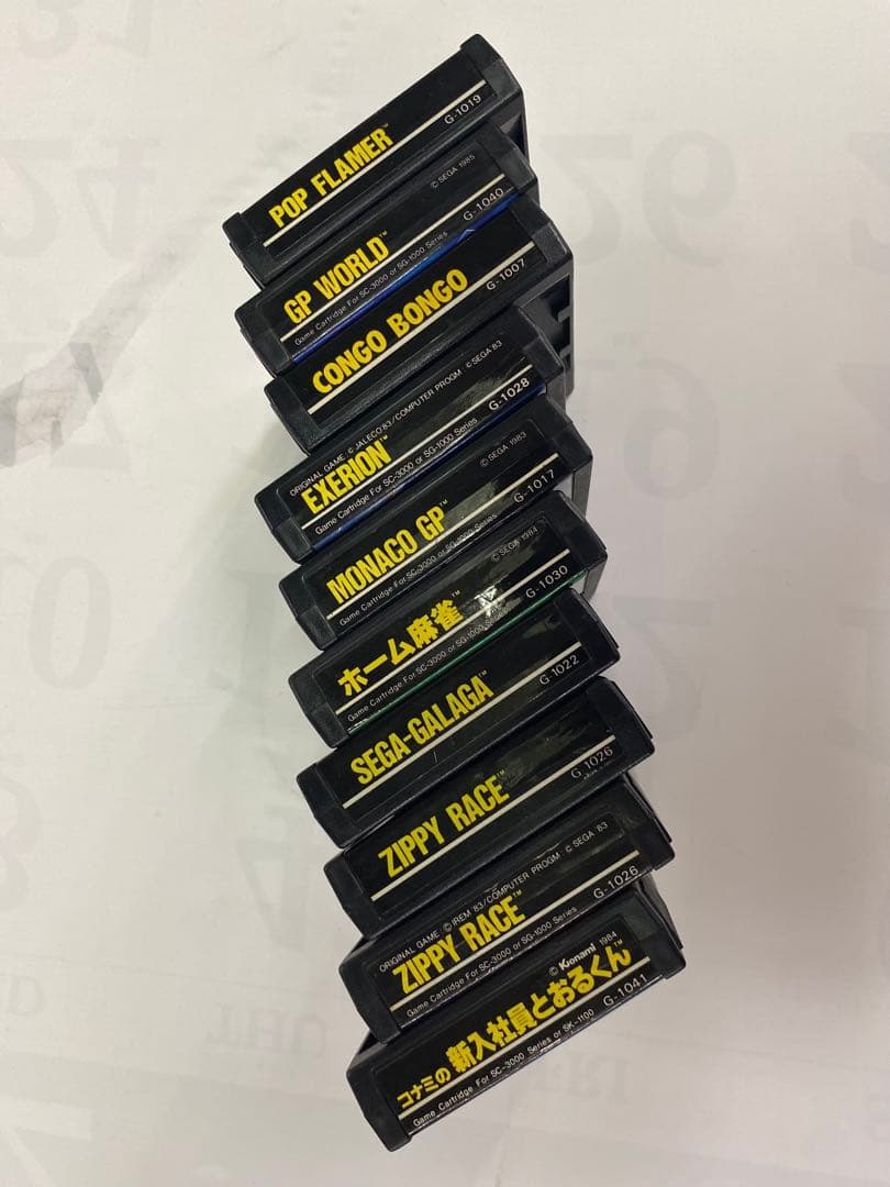 鋳*に様 SEGA SG1000 ソフト　10本セット