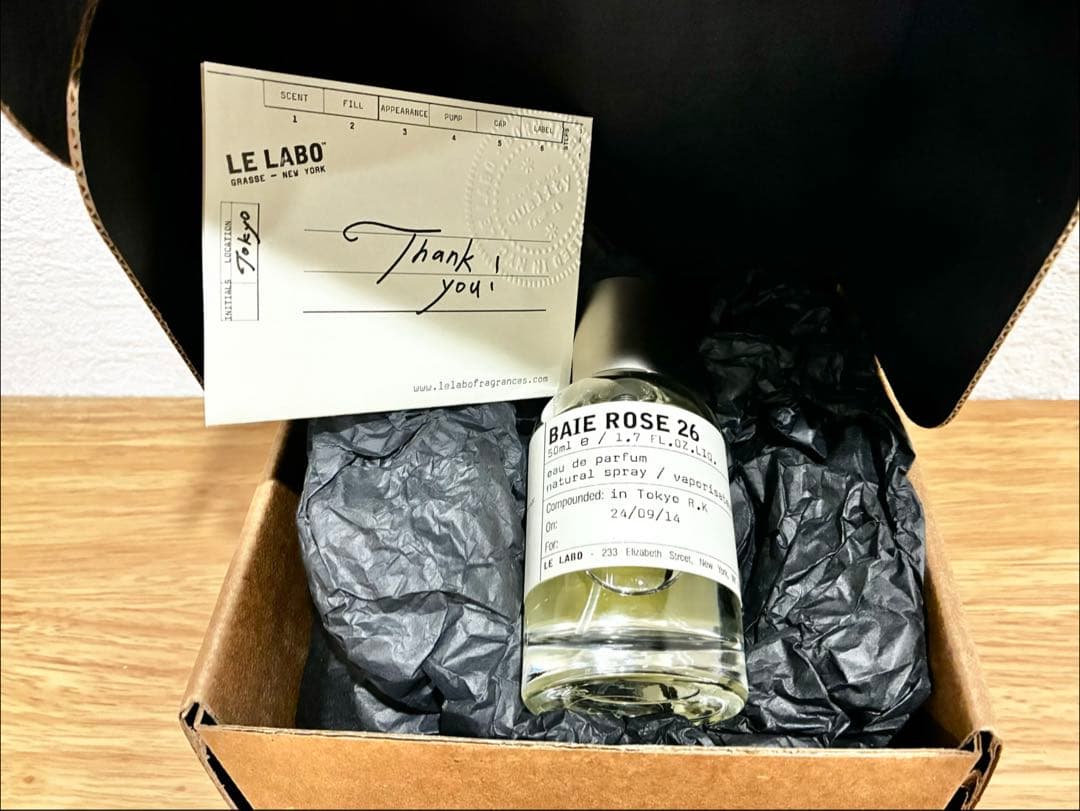 LELABO♡BAIE ROSE26♡ベローズ50ml