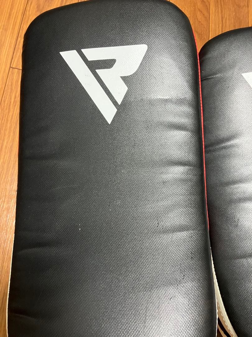 2個セット！RDX キックミット レザー 革 衝撃 吸収 耐久 耐衝撃