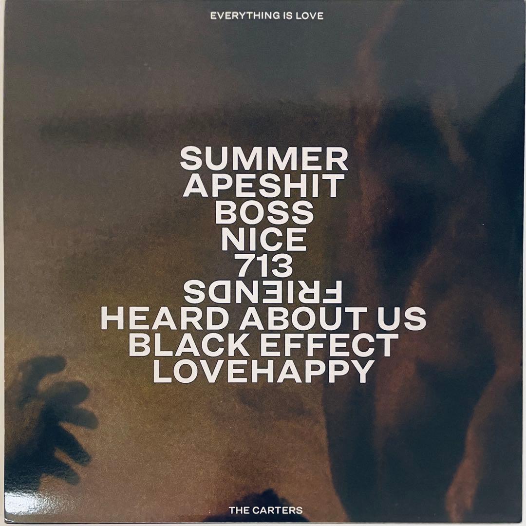 EVERYTHING IS LOVE　Carters　カーターズ　JAY-Z