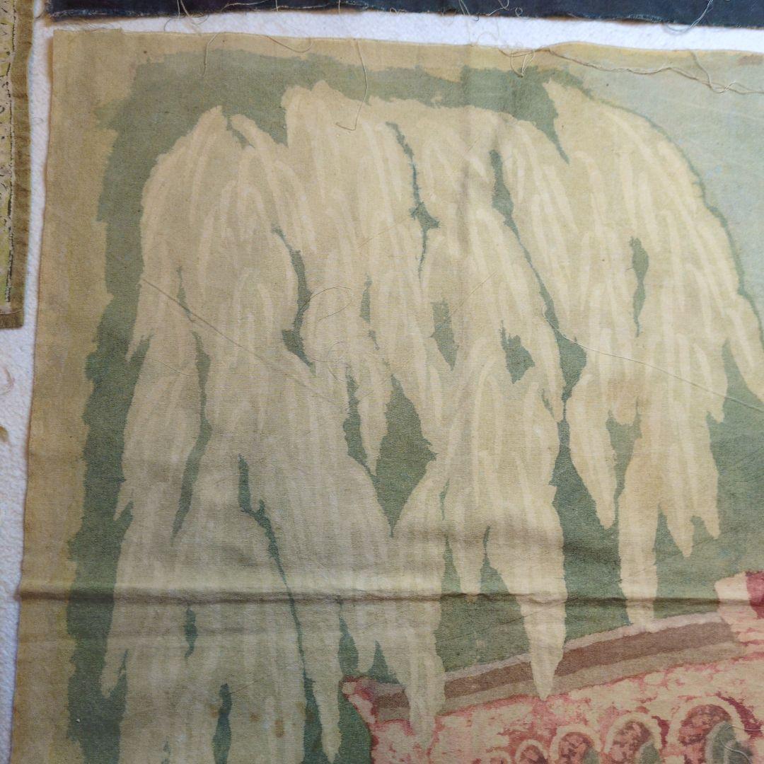 染色家の方の生地　裂　ゴッホ　阿修羅　唐草　ハンドメイド　リメイク　アート