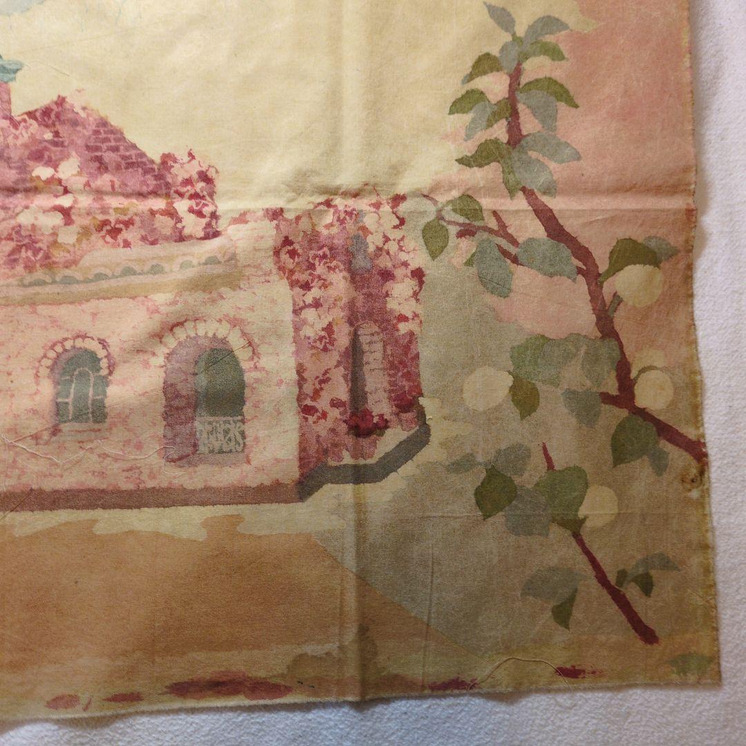 染色家の方の生地　裂　ゴッホ　阿修羅　唐草　ハンドメイド　リメイク　アート