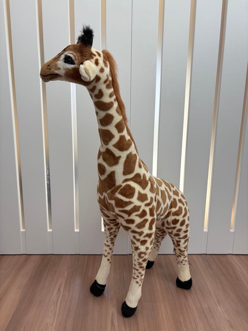 大きい　キリンぬいぐるみ　かわいい
