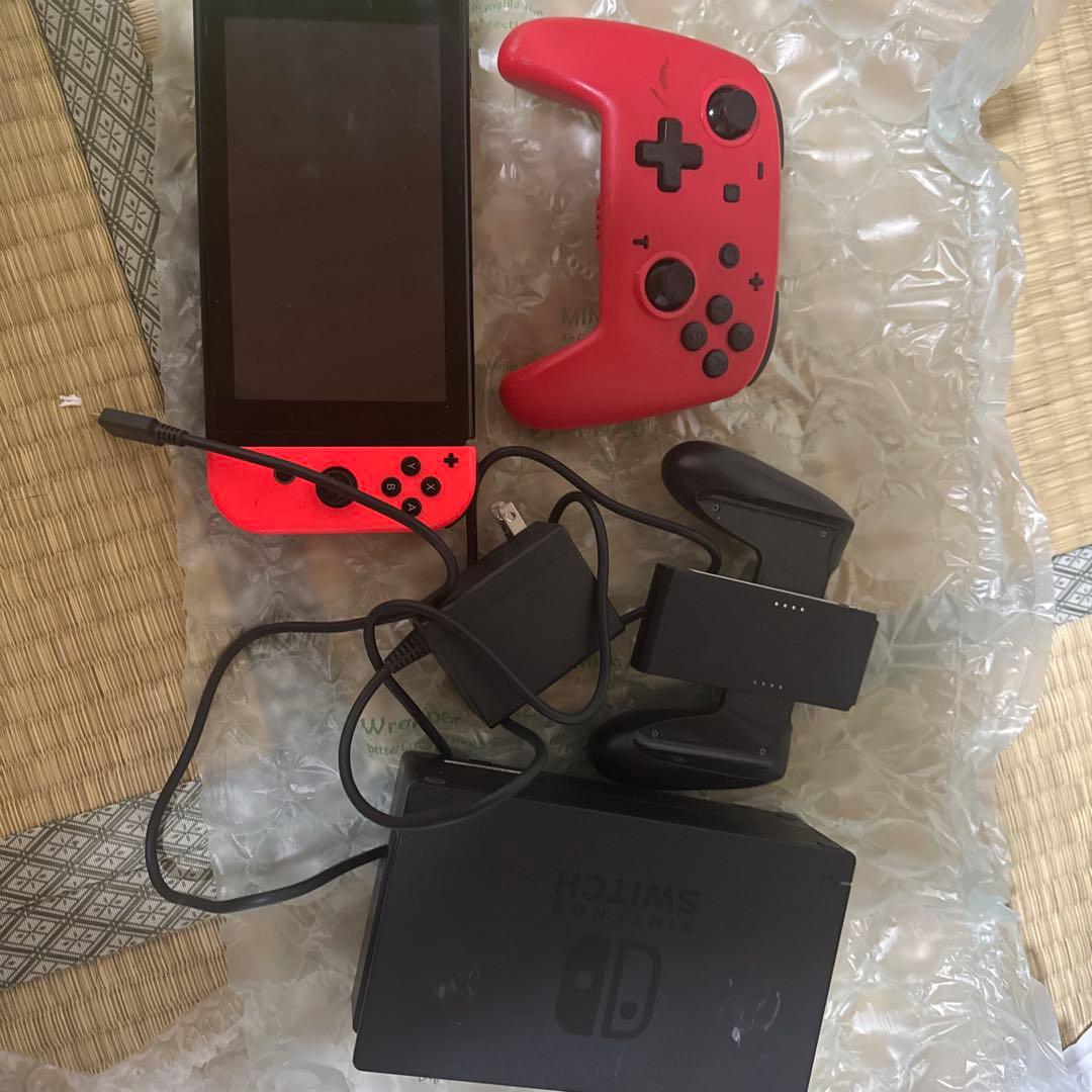 【ジャンク品】Nintendo Switch 初代 本体（ACアダプター付き）