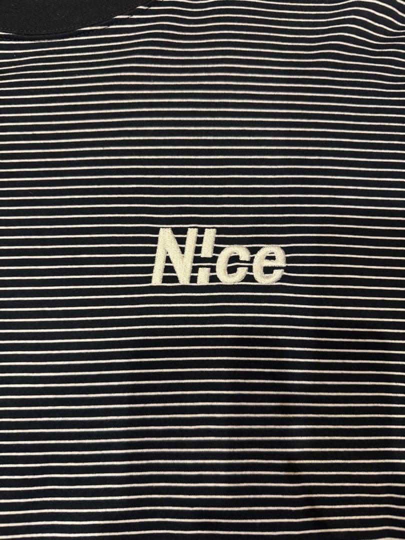 Y*e様 N!CE ボーダーTシャツ
