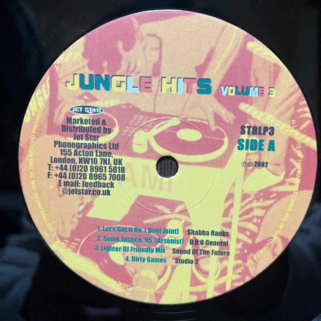 2LP’ Various – Jungle Hits Volume 3