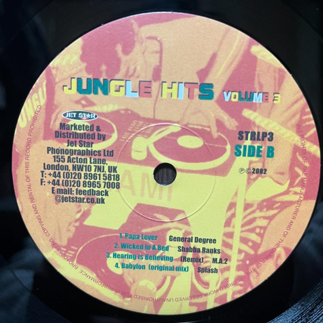 2LP’ Various – Jungle Hits Volume 3