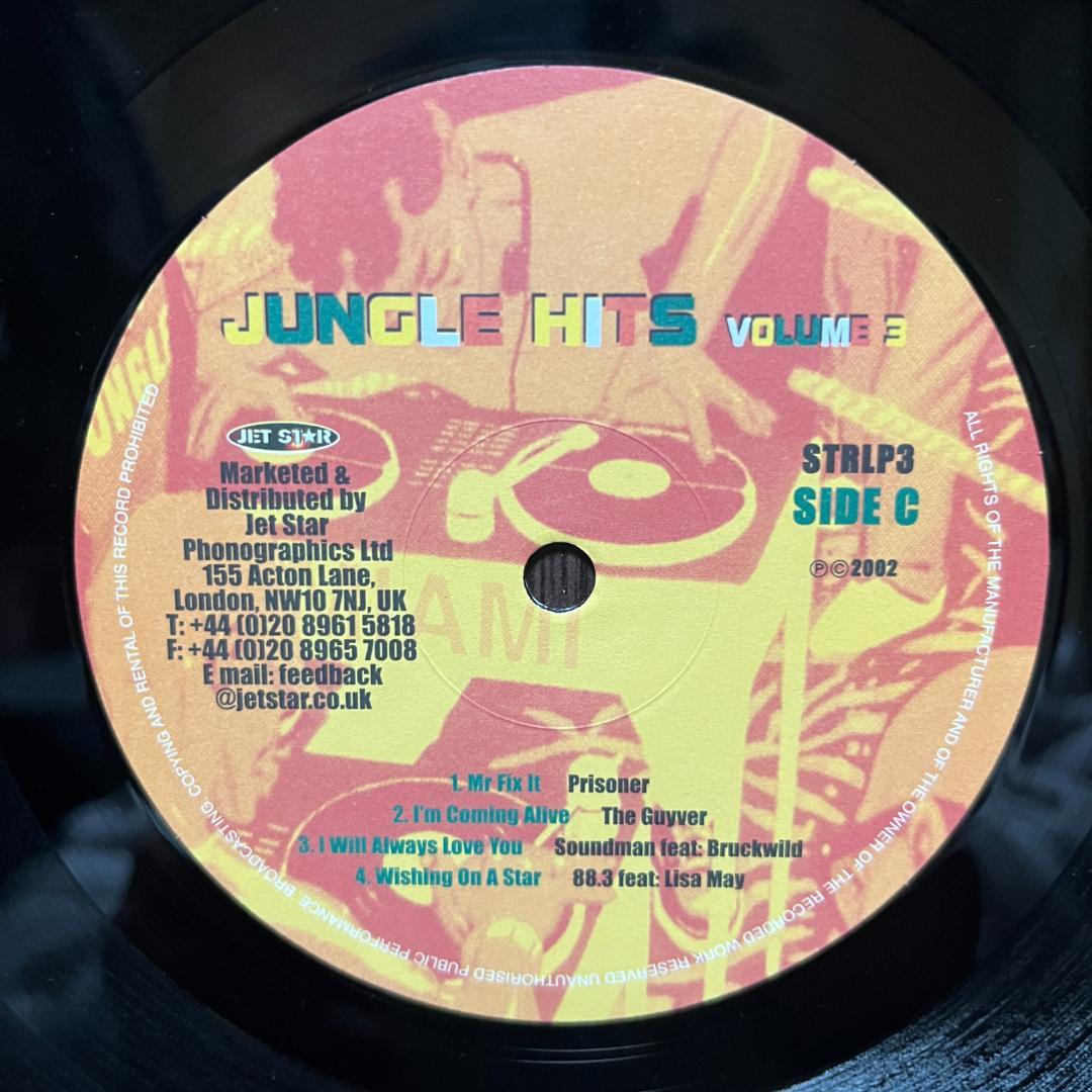 2LP’ Various – Jungle Hits Volume 3