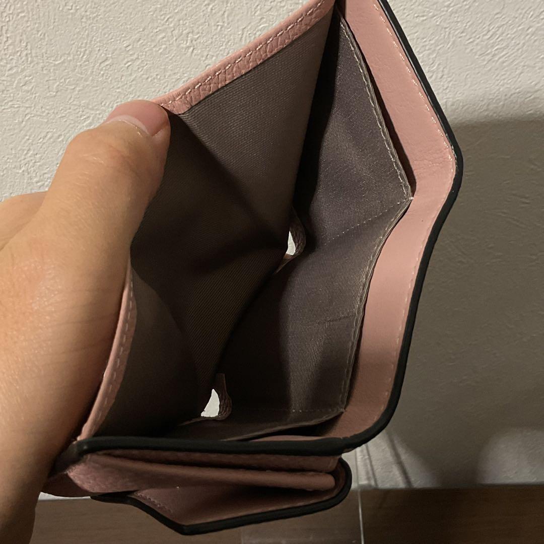 バーニー 新品未使用 美品 マークジェイコブス ロゴ レザー 折り財布