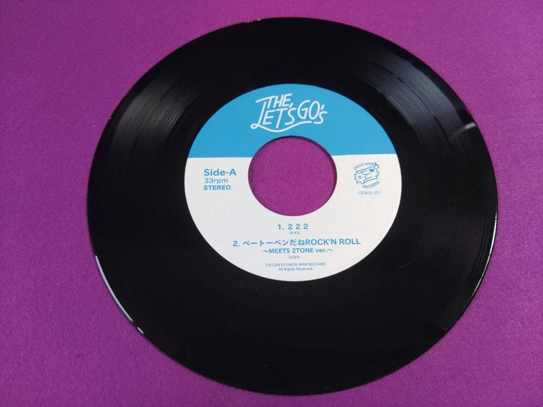 THE LET'S GO's ×THE AUTOCRATICS split EP