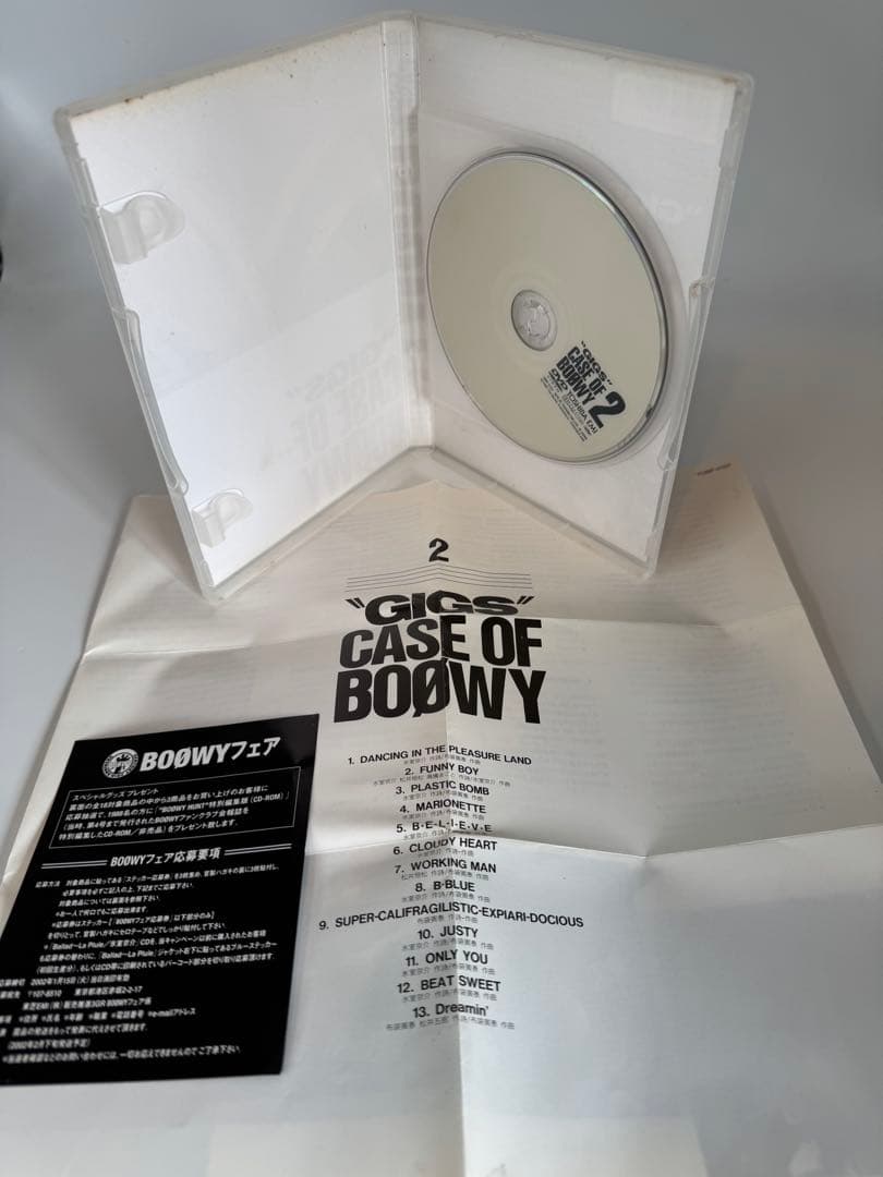 【まとめ売り】\"GIGS\" CASE OF BØWY ①②/BØWY1224