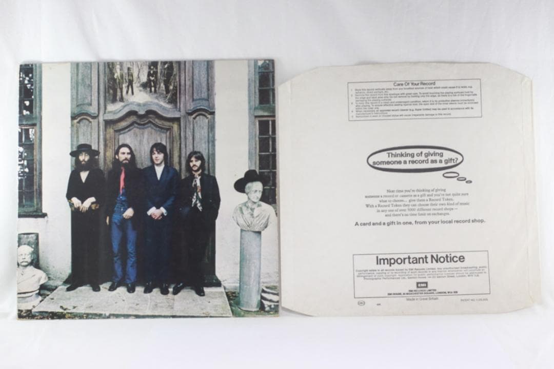 英LP THE BEATLES HEY JUDE UK盤オリジナルインナスリブ付