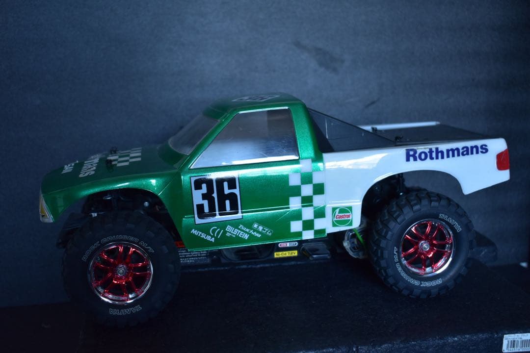 1/10 タミヤ シボレー S10 4x4 レーシングトラック メカ付き