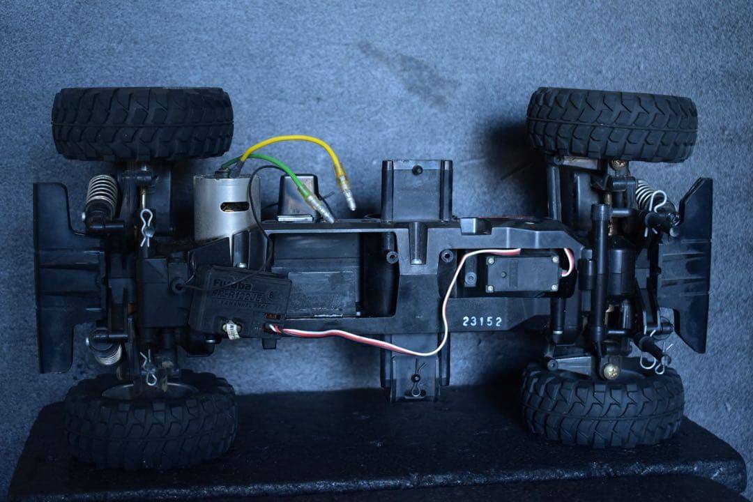 1/10 タミヤ シボレー S10 4x4 レーシングトラック メカ付き