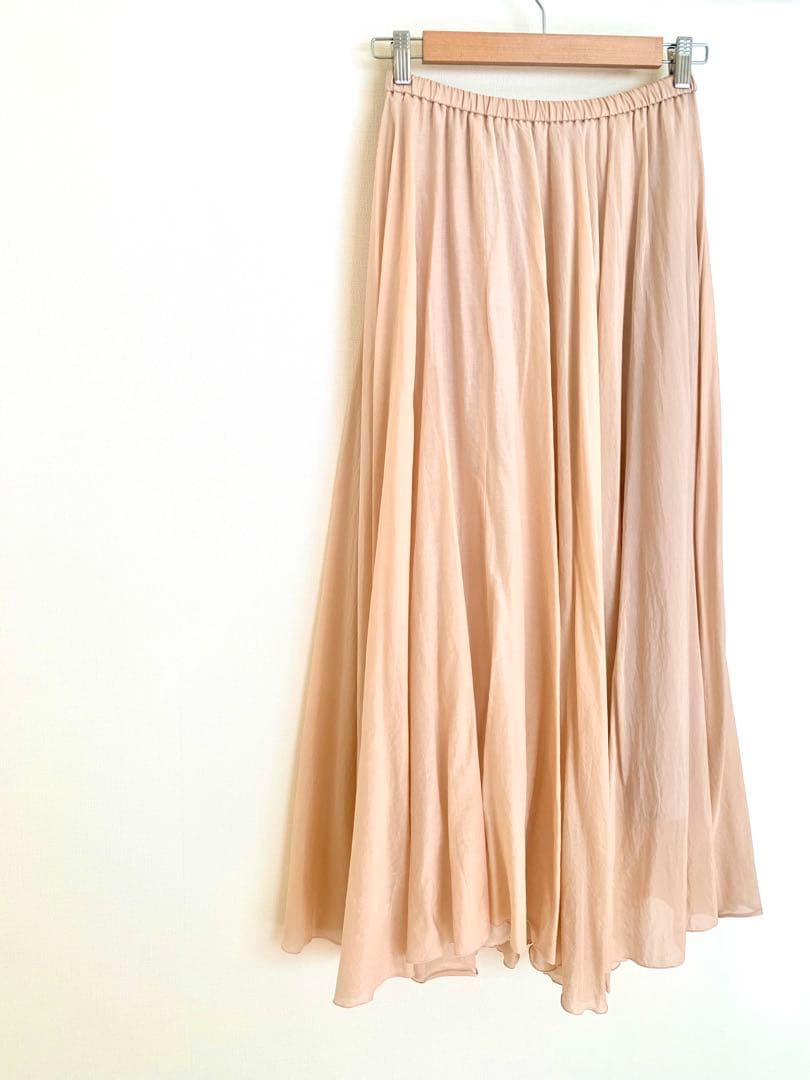 ウィムガゼット定価31900円　♡ スカート シルクローンスカート　ピンク
